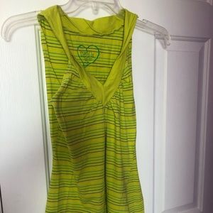 Dressy green tank top